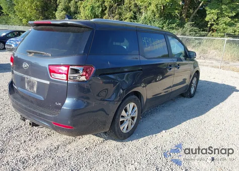2016 Kia Sedona Lx z USA, uszkodzony, nr VIN KNDMB5C19G6196766